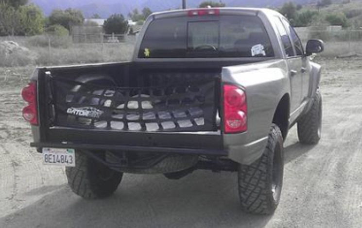 McNeil 4" Flare Fiberglass Bedsides 02-09 Dodge Ram 6Ft Bed